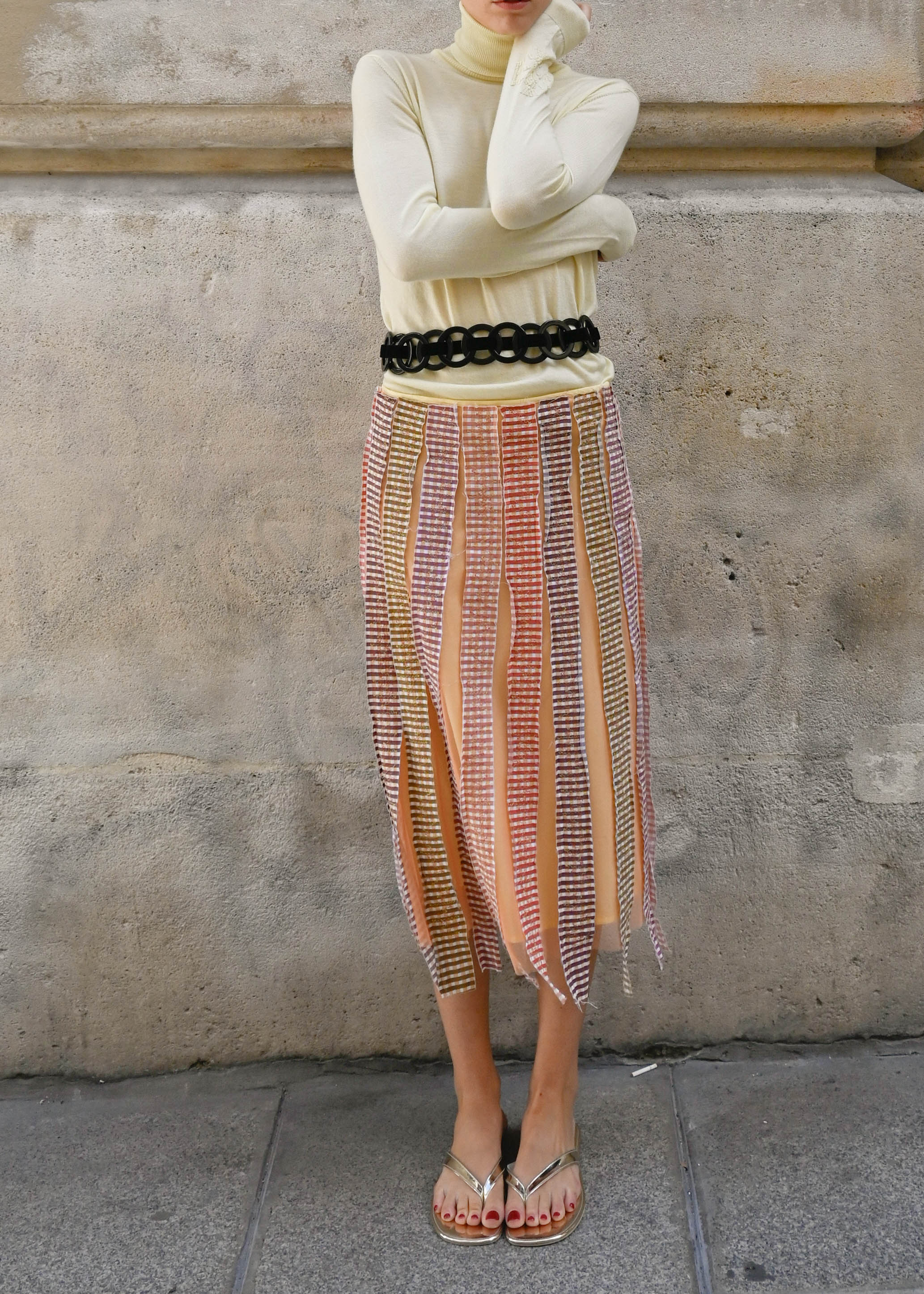 STRIPED SKIRT