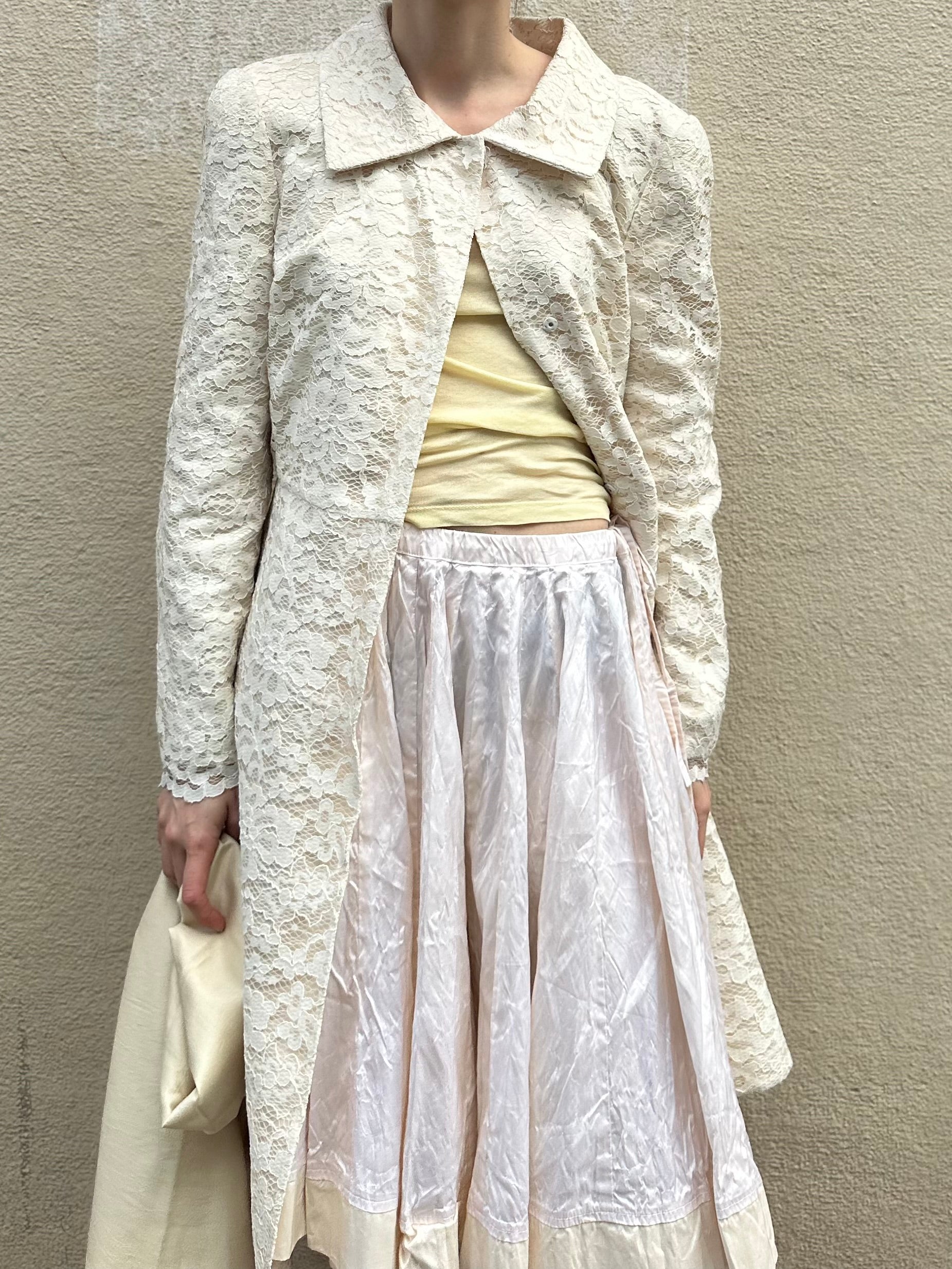 ANNA MOLINARI LACE COAT
