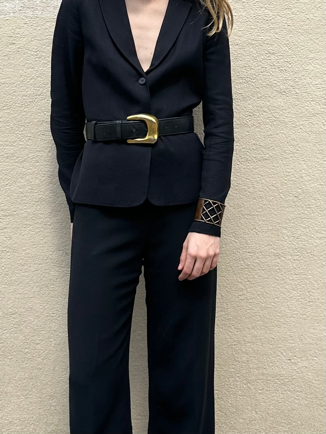 DONNA KARAN x ROBERT LEE MORRIS BELT