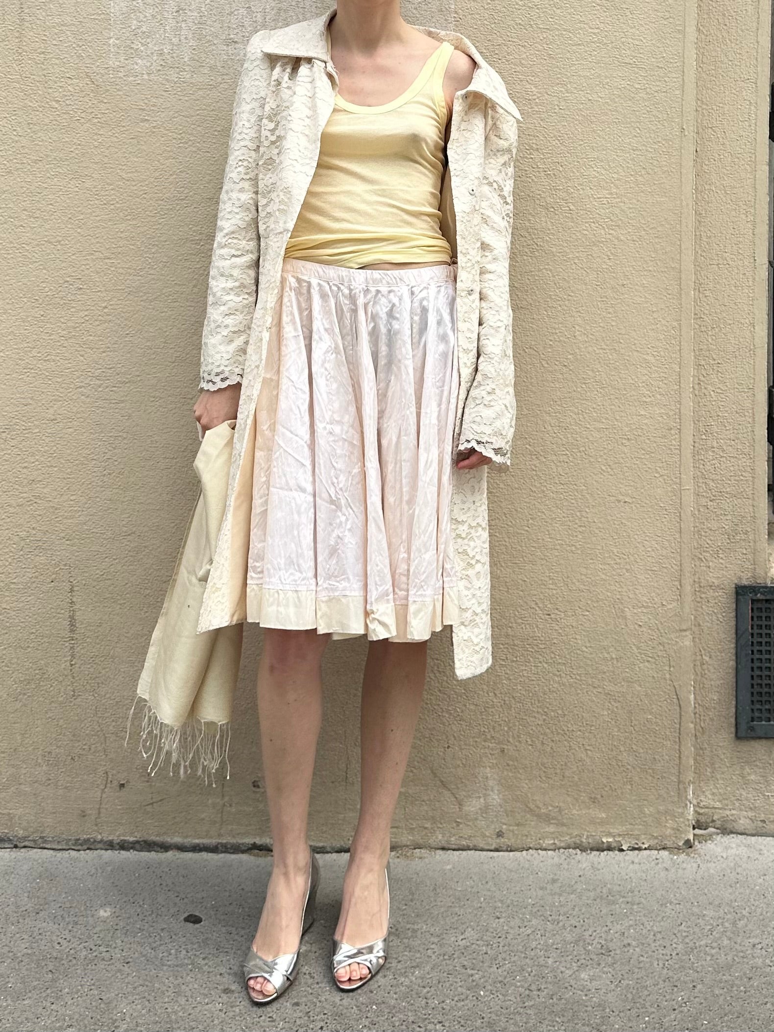 ANNA MOLINARI LACE COAT
