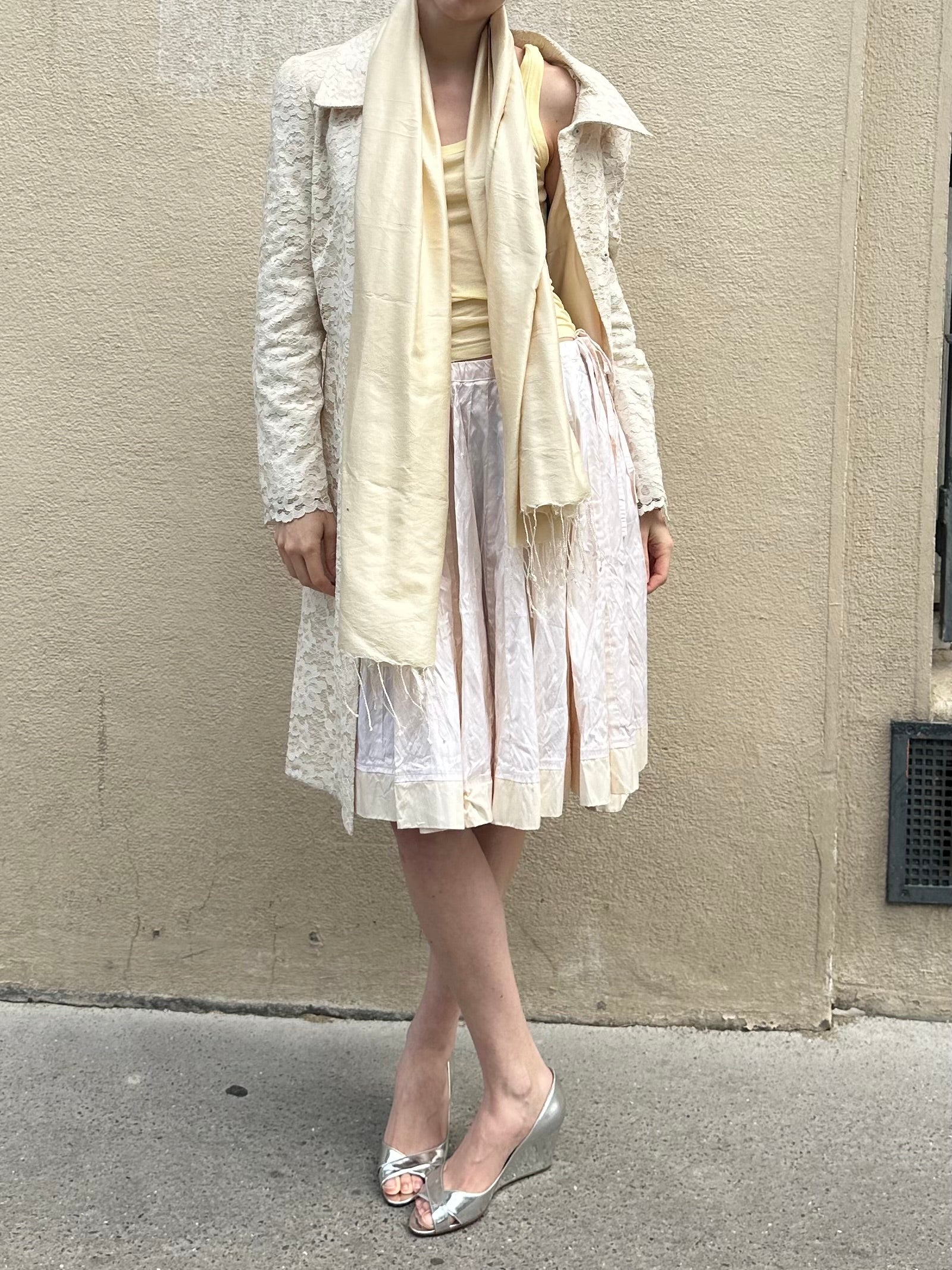 ANNA MOLINARI LACE COAT