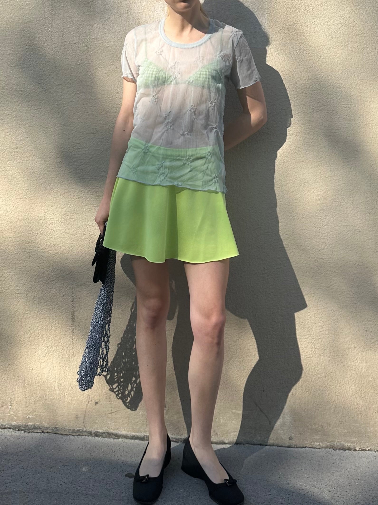 YOHJI YAMAMOTO SILK TOP