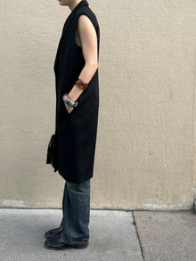 LANVIN SLEEVELESS COAT