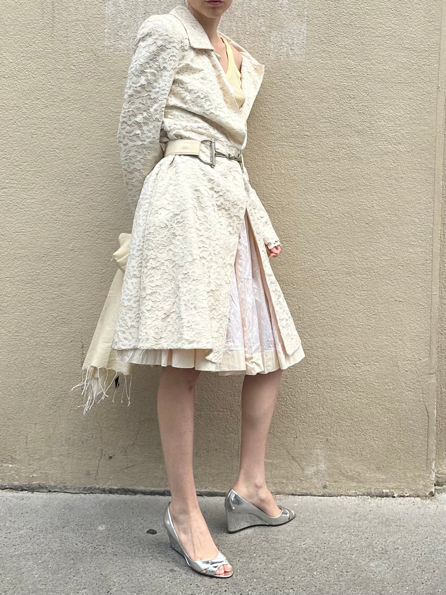 ANNA MOLINARI LACE COAT