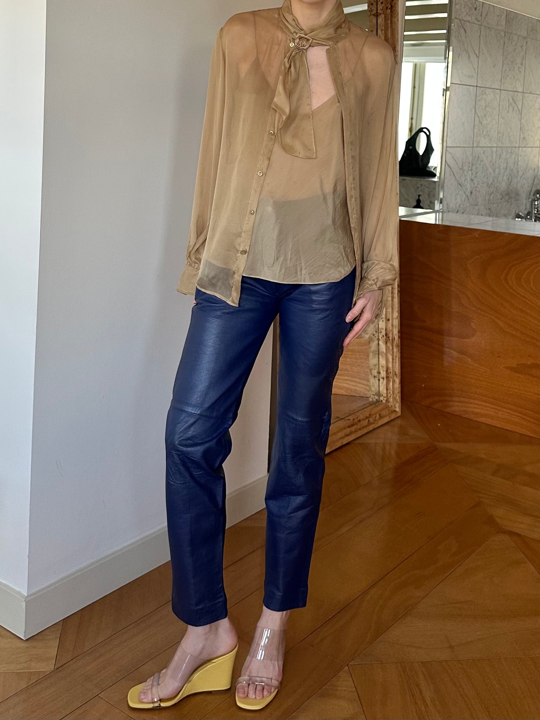 LEATHER PANTS