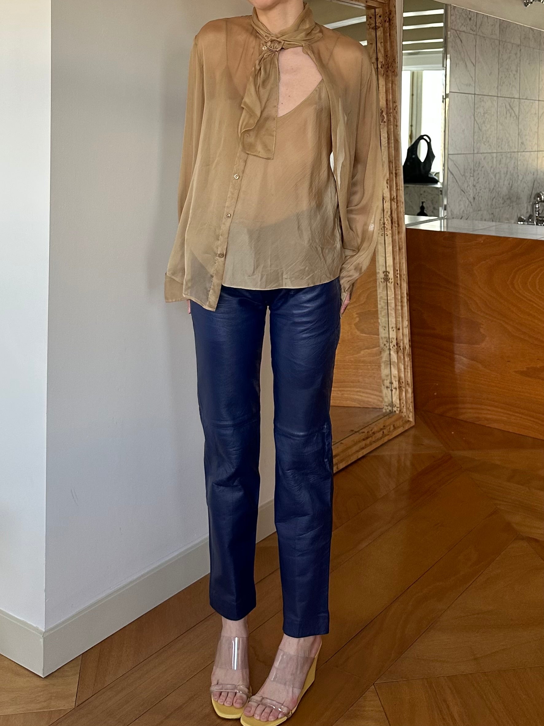 LEATHER PANTS