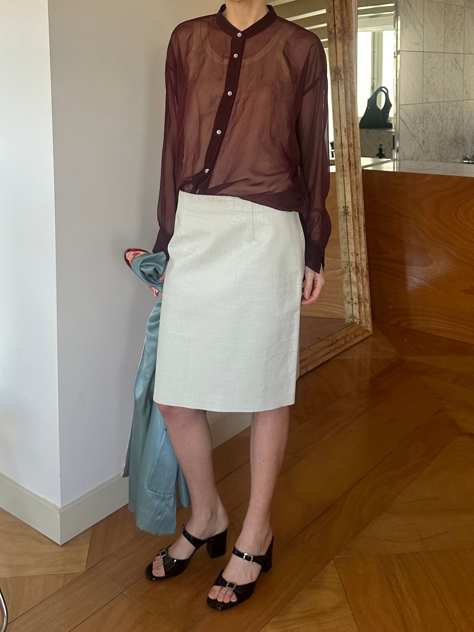 BURGUNDY SHIRT