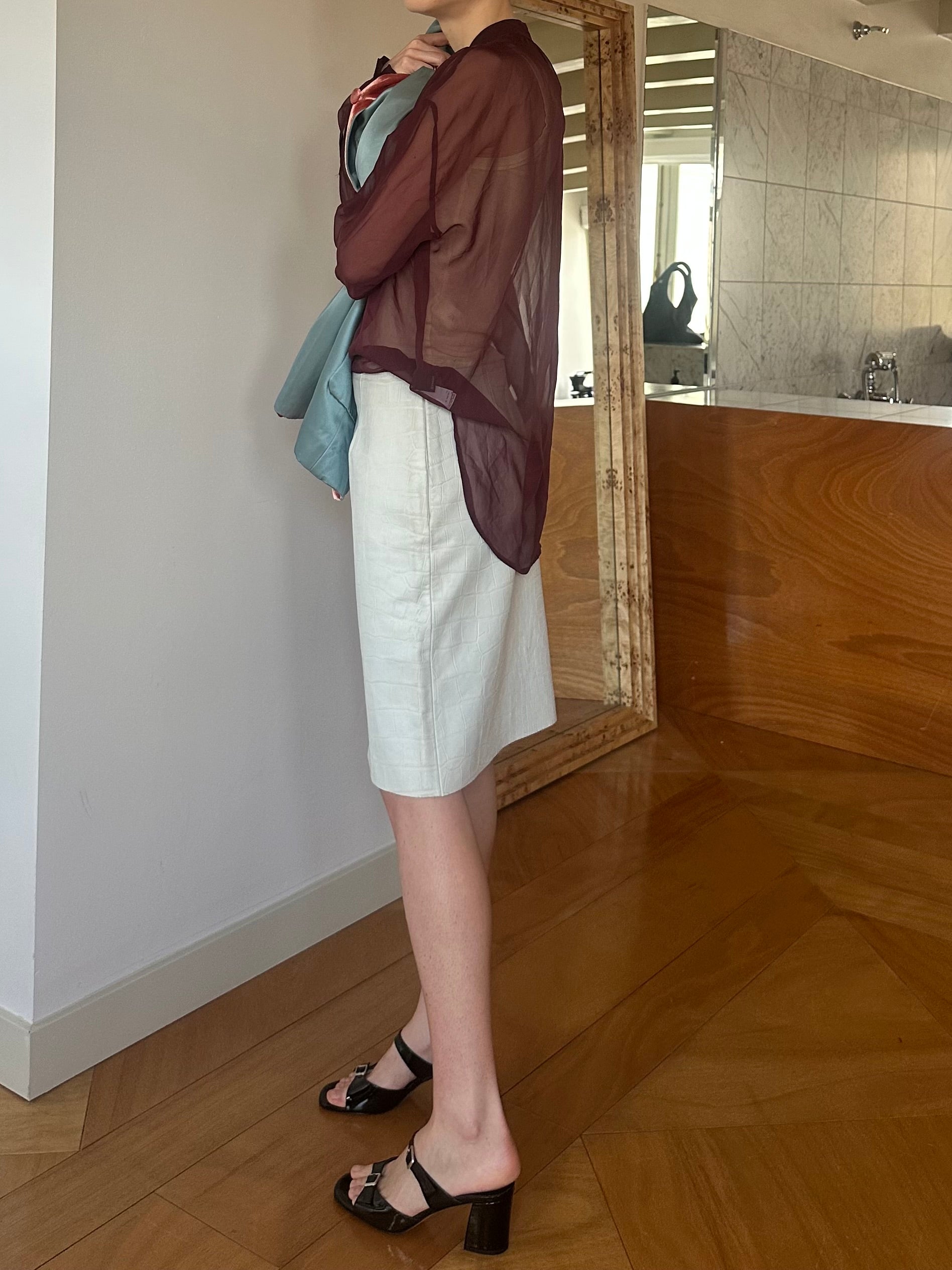 BURGUNDY SHIRT