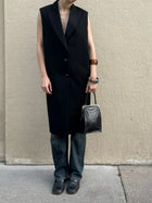 LANVIN SLEEVELESS COAT