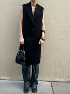 LANVIN SLEEVELESS COAT