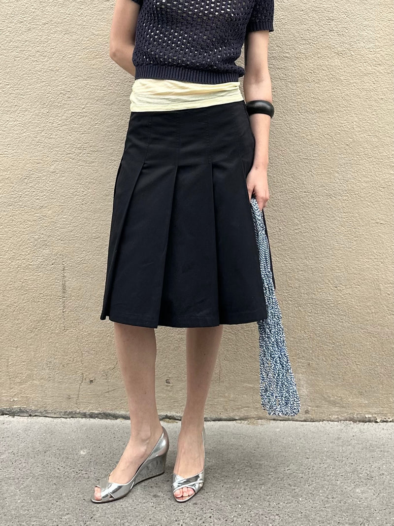 MIU MIU PLEATED SKIRT