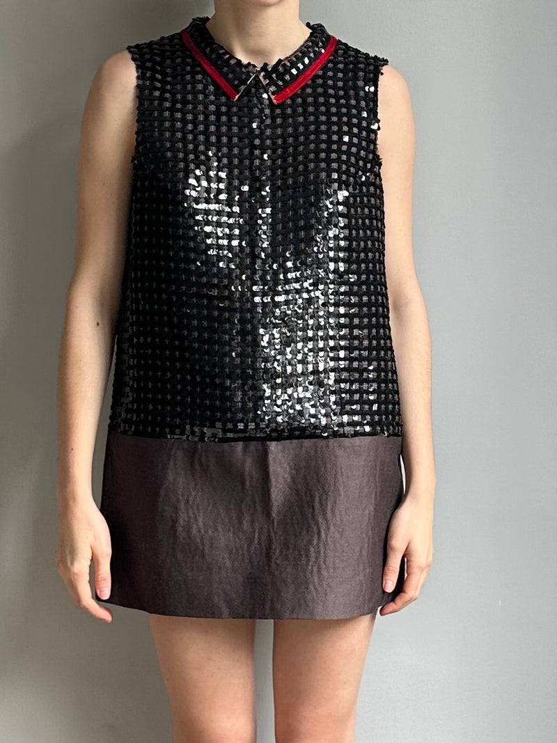 MARNI SEQUIN MINI DRESS