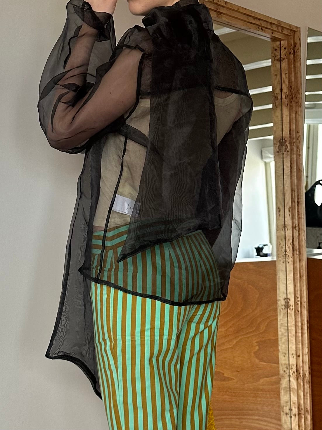SCARF SHIRT