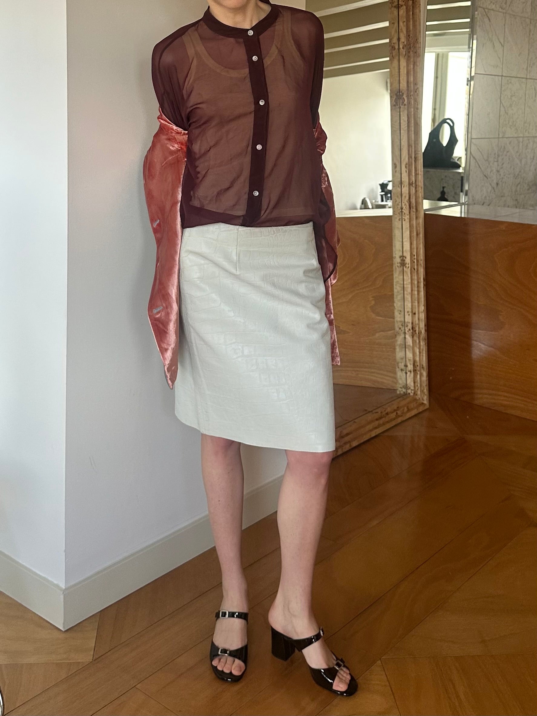 BURGUNDY SHIRT