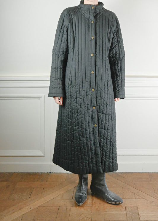 Sonia Rykiel padded coat in black