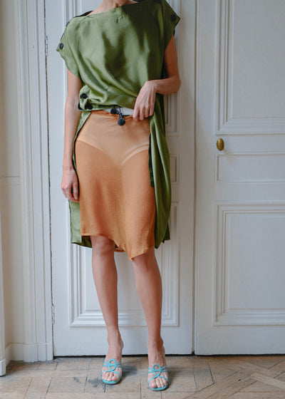 Crepe Skirt