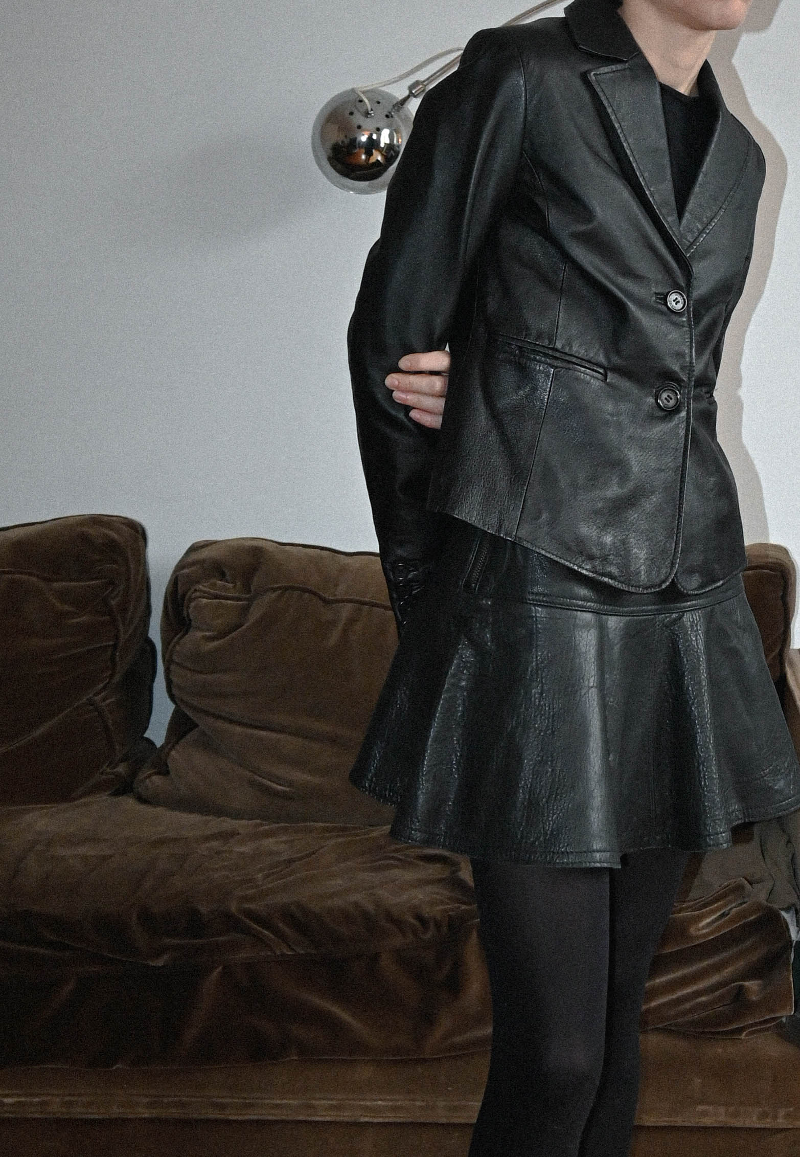 LEATHER TAILLEUR