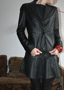 LEATHER TAILLEUR