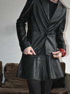 LEATHER TAILLEUR