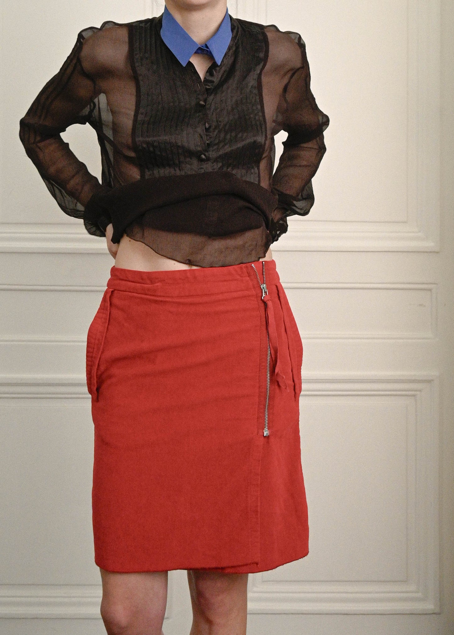 MARGIELA WRAP SKIRT
