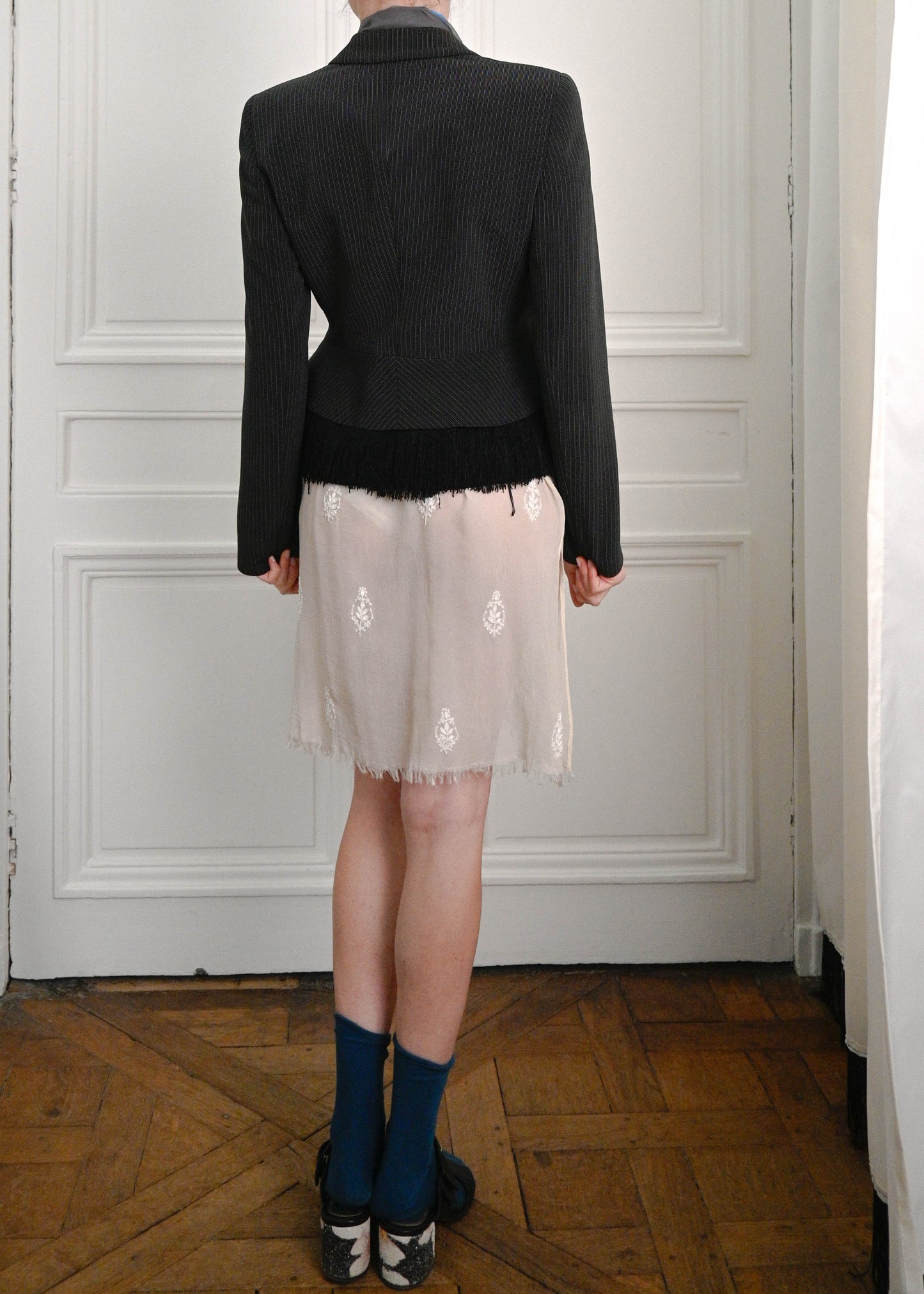 ARMANI FRINGE BLAZER