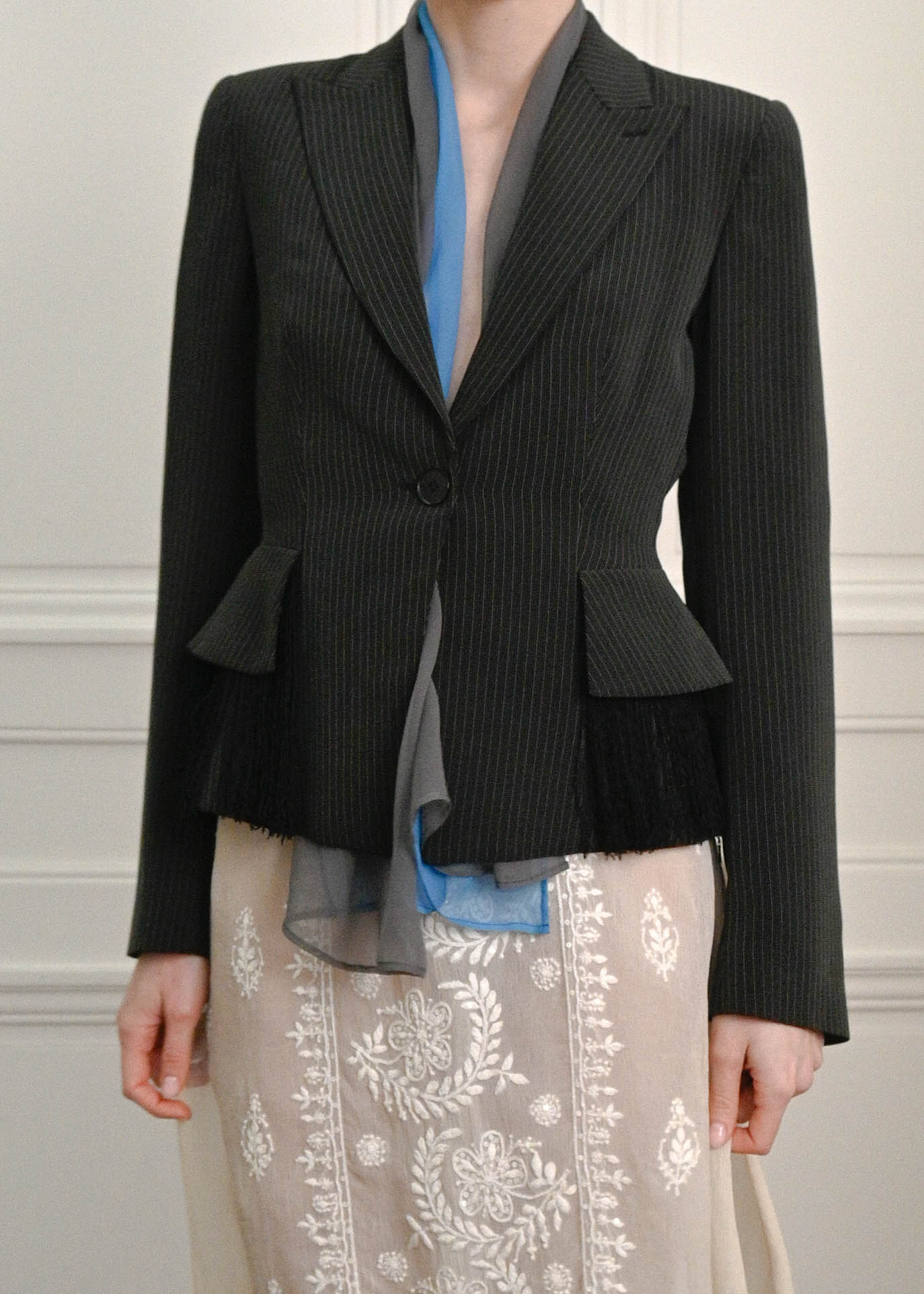 ARMANI FRINGE BLAZER
