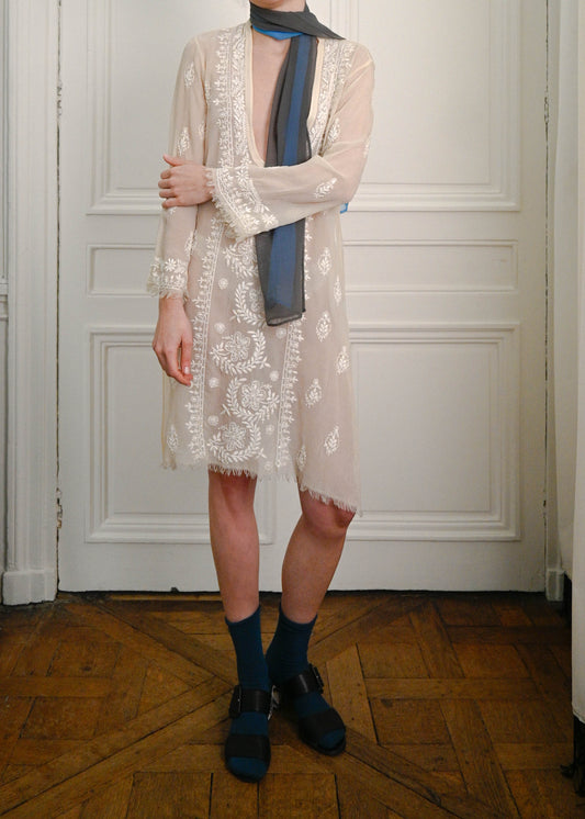 EMBROIDERED DRESS