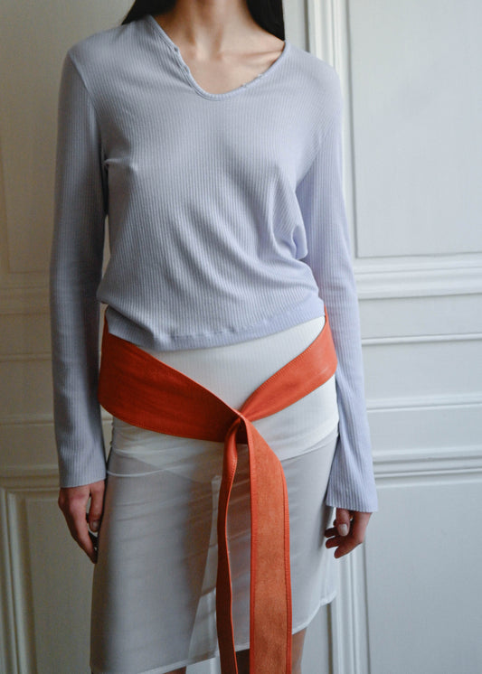 TURN LAVENDER TUNISIEN TOP