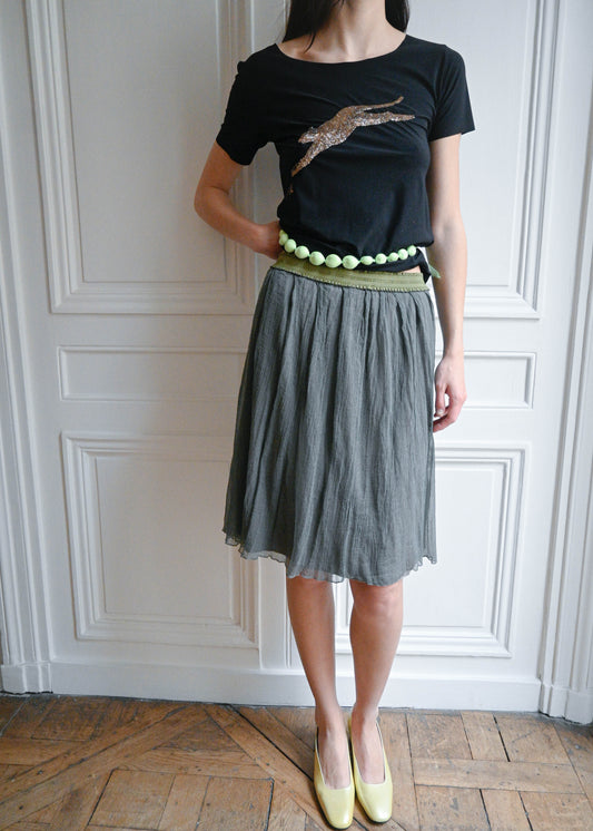 OLIVE SKIRT