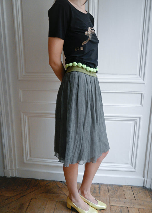 OLIVE SKIRT