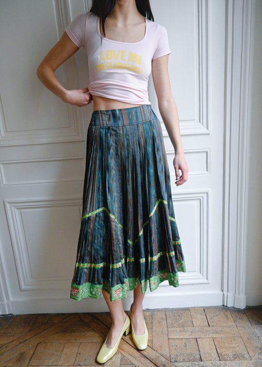 KENZO PLEATED SKIRT