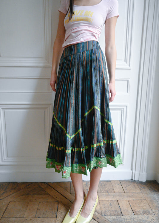 KENZO PLEATED SKIRT