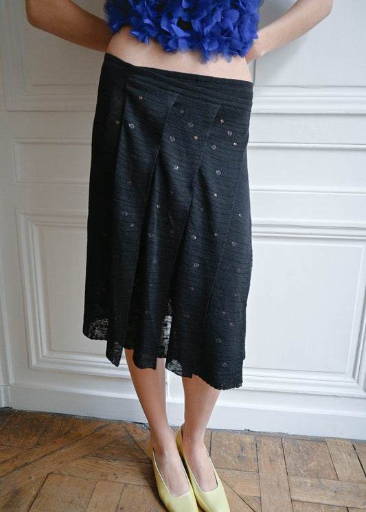 KENZO SEQUIN SKIRT