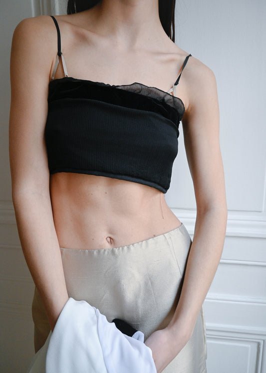 SILK BRALETTE