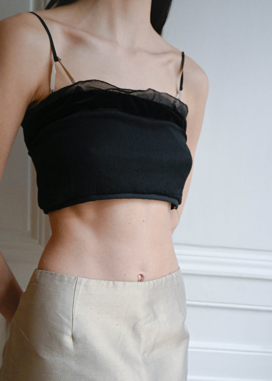 SILK BRALETTE