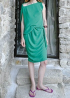 DRAPED DRESS