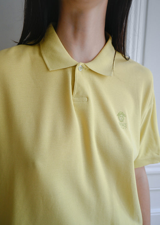 VERSACE LEMON POLO