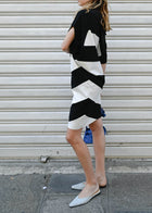 DIAGONAL DRESS