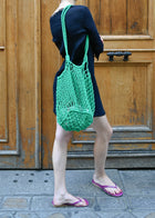 GREEN BEACH BAG
