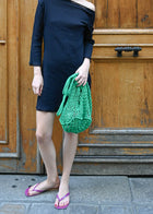 GREEN BEACH BAG