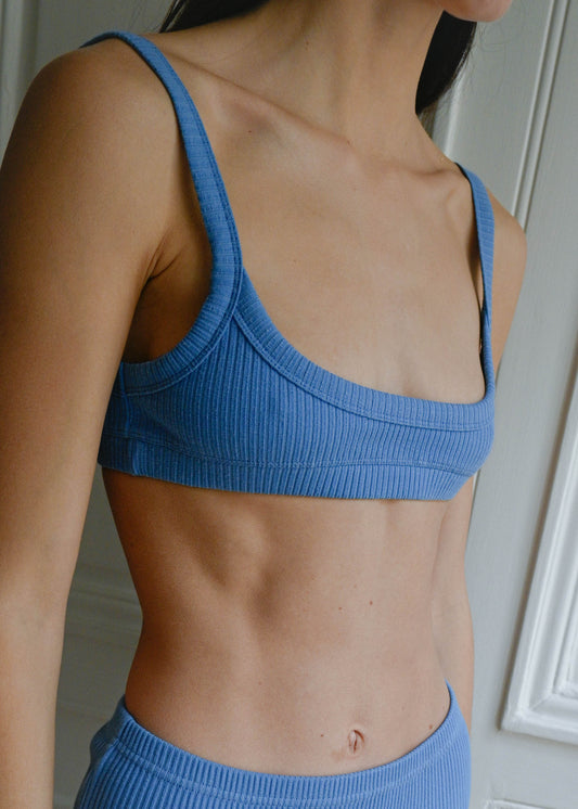 TURN BLUE BRALETTE