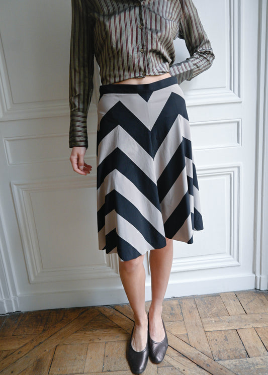 STRIPED SKIRT