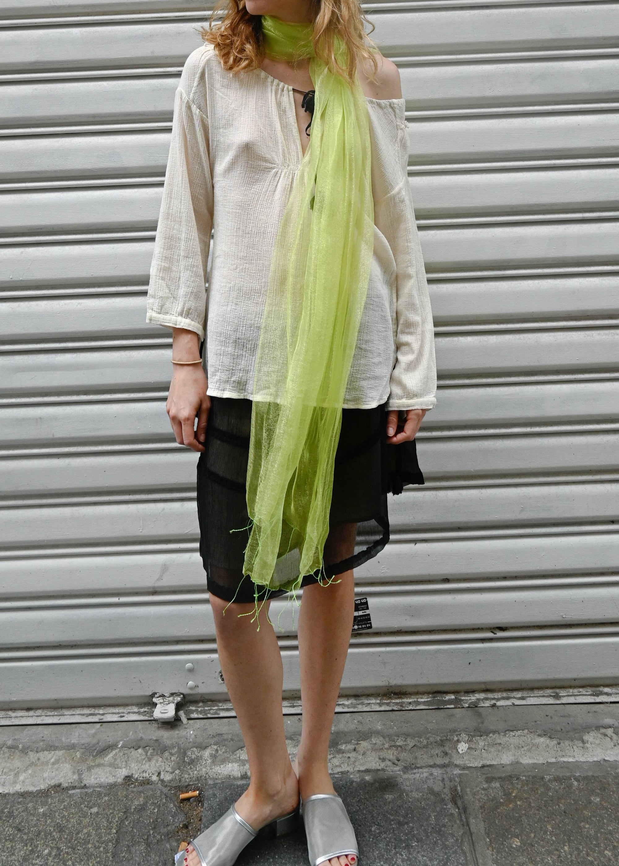 LIME SCARF