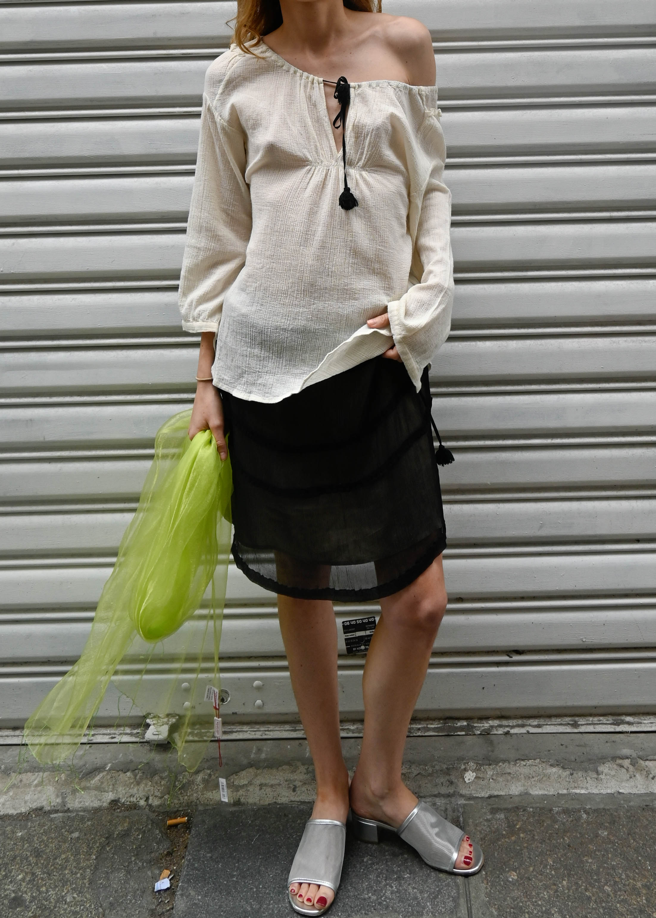 CREPE SKIRT