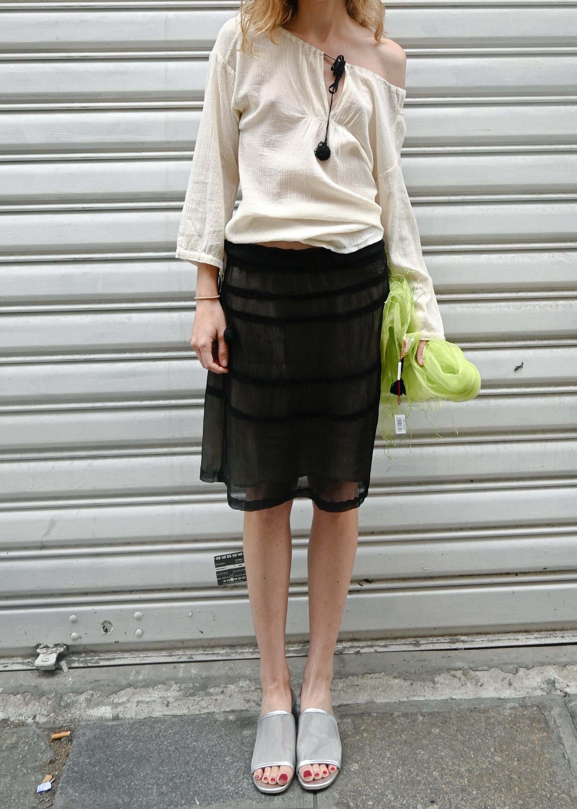 CREPE SKIRT
