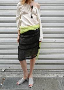 CREPE SKIRT