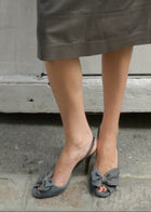 CELINE BOW PUMPS