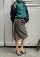 LEATHER SKIRT