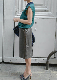 LEATHER SKIRT