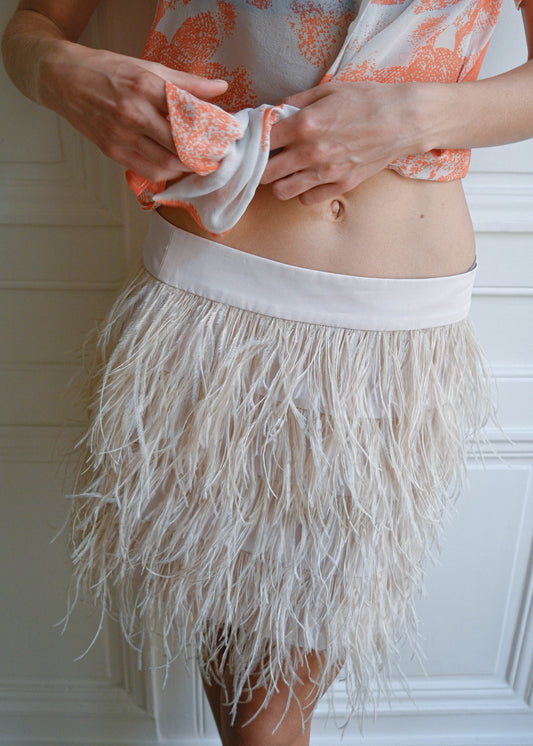 FEATHER SKIRT